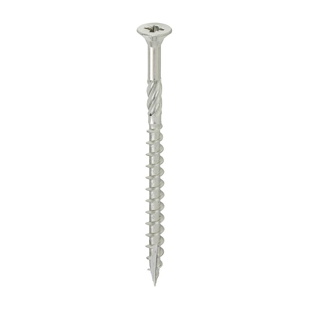 TIMCO Decking Screws Countersunk A2 Stainless Steel - 4.5 x 65 Tub OF 250 - 65TDECKSS