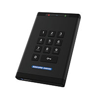 SecureDrive KP Extl Hard Drv 5TB