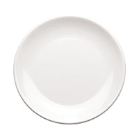 Plate Round 9 Inch 23cm Mela Wht Pk6