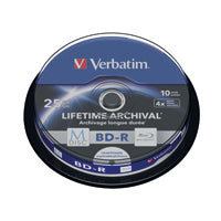 Verbatim M-Disc BD-R Spindle PK10