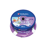 Verbatim DVD-R DL WP Spindle Pk25