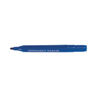 Np Permanent Marker Bullet Blue Pk10