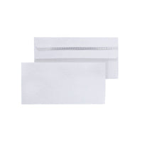 Np Env S/S Dl 80G White Pk1000