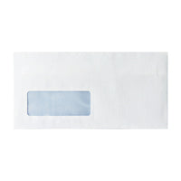 Np Env S/S Dl Wdw 80G Wht Pk1000