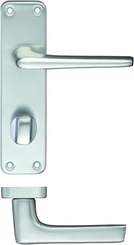 Zoo ZCA23SA Contract Aluminium Lever On Bathroom Backplate SAA