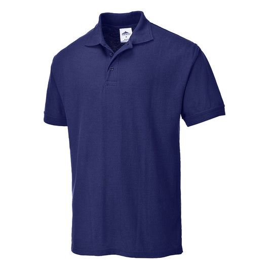 Portwest B210 - Navy Sz S Naples Polo Shirt Workwear Corporate Wear