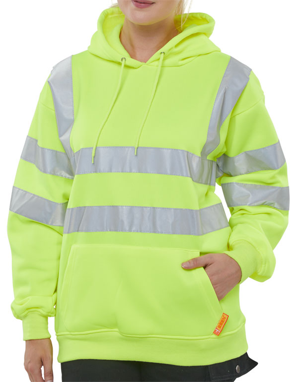 Beeswift - HOODY PULL ON SWEATSHIRT SAT YELLOW MED - Saturn Yellow