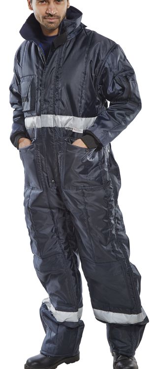 Click - COLDSTAR FREEZER COVERALL XXXL - Navy Blue