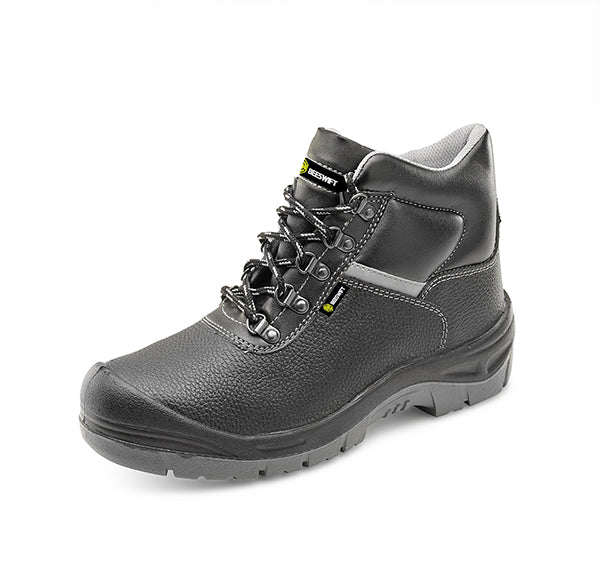 Beeswift 5 Ring Dual Density Site Safety Boot 39/06 - Black
