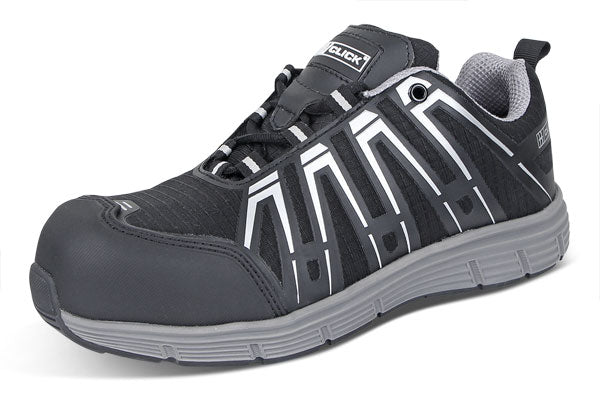Click - TRAINER S3 NON METALLIC BLK/GY 05 (38) - Black/Grey