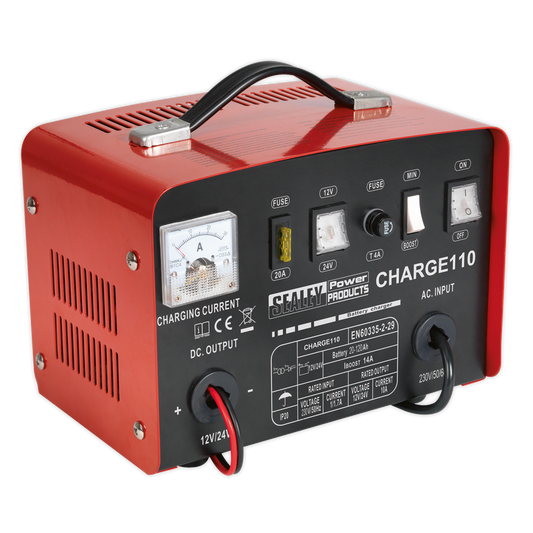 SEALEY - CHARGE110 Battery Charger 14Amp 12V/24V 230V