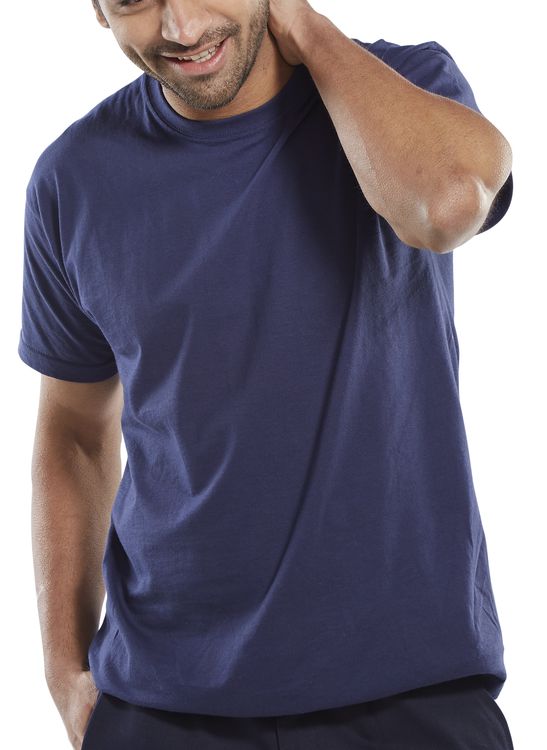 Click - T-SHIRT NAVY XXXL - Navy Blue