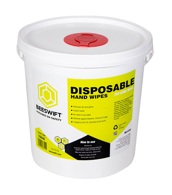 Click - BEESWIFT DISP HAND WIPE (250 SHEETS) -