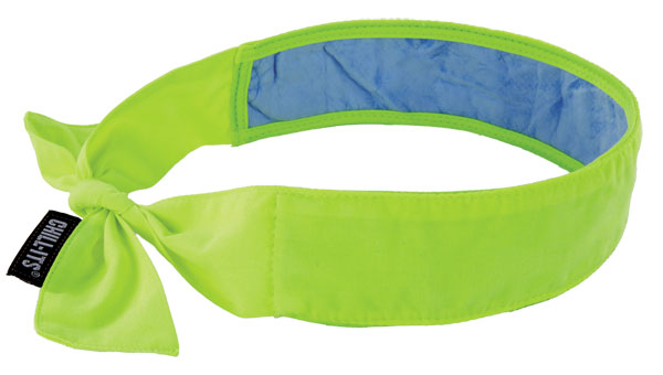 Ergodyne - EVAPORATIVE COOLING BANDANA YELLOW - Yellow