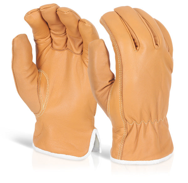 Glovezilla - GLOVEZILLA ARC FLASH DRIVERS GLOVE BROWN MED - Bronze