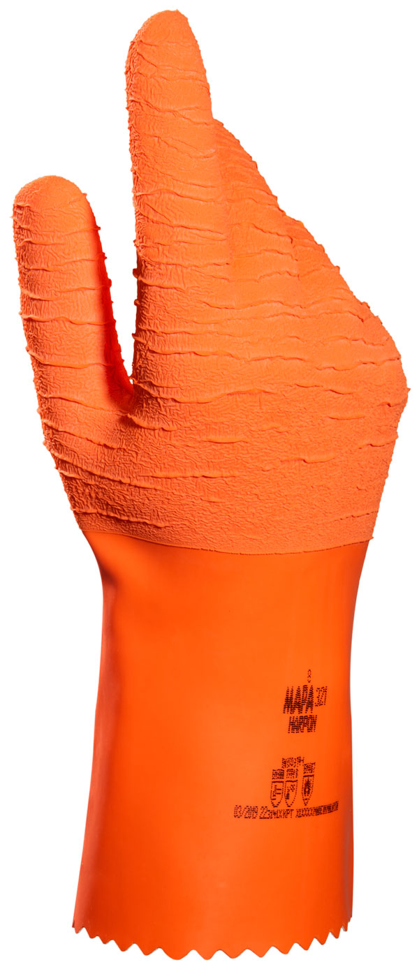Mapa - HARPON 321 GLOVES SIZE 10 - Orange