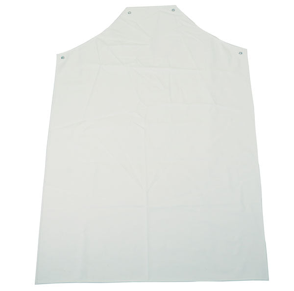 Click - PVC APRON H-W WHT 42"X36"PK 10 - White