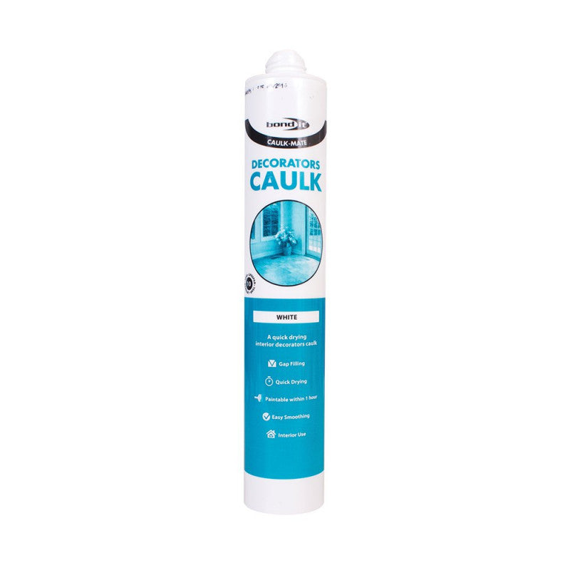 Bond It Caulkmate Flexible Decorators Caulk Gap Crack Filler Painters Sealant