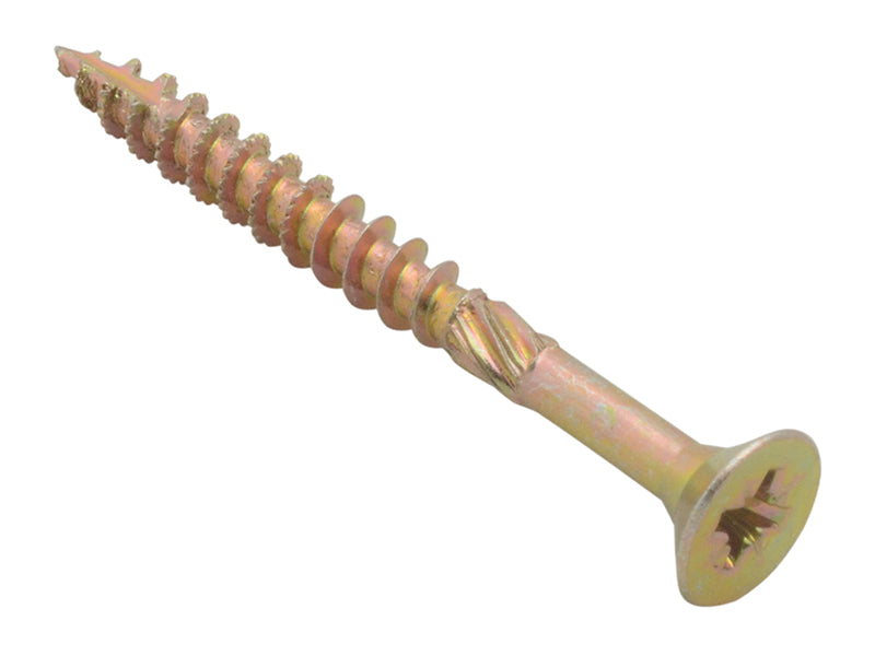 ForgeFix SPE450YB Spectre™ Screw PZ Compatible CSK ZYP 4.0 x 50mm (Box 500)