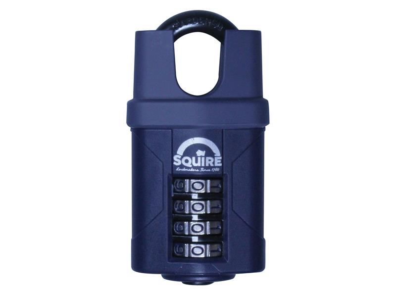 Squire CP40CS CP40CS Combination Padlock 4-Wheel Closed Shackle 40mm