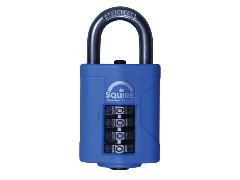 Squire CP40S CP40S Heavy-Duty Rustproof Marine Combi Padlock 38mm