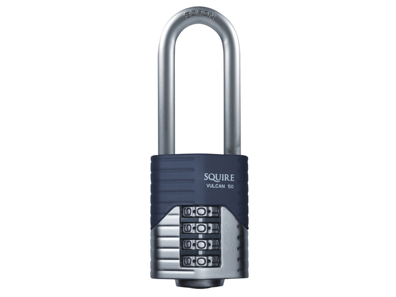 Squire VULCAN COMBI 40/2.5 Vulcan Long Boron Shackle Combination Padlock 40mm