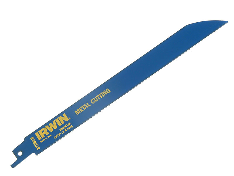 IRWIN® 10506426 Sabre Saw Blade 818R 200mm Metal Cutting Pack of 2