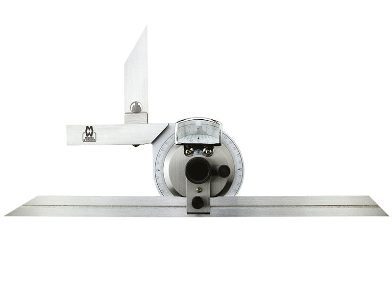 Moore&Wright MW500-01 MW500-01 Universal 360° Bevel Protractor with 150/300mm Blades