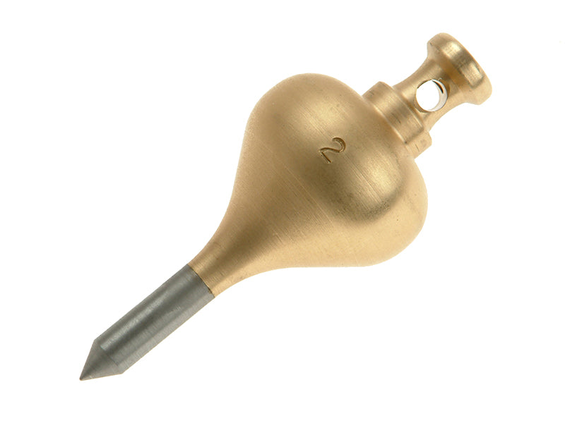 Monument 249D 249D Brass Plumb Bob 128g (4.1/2oz) Size 2