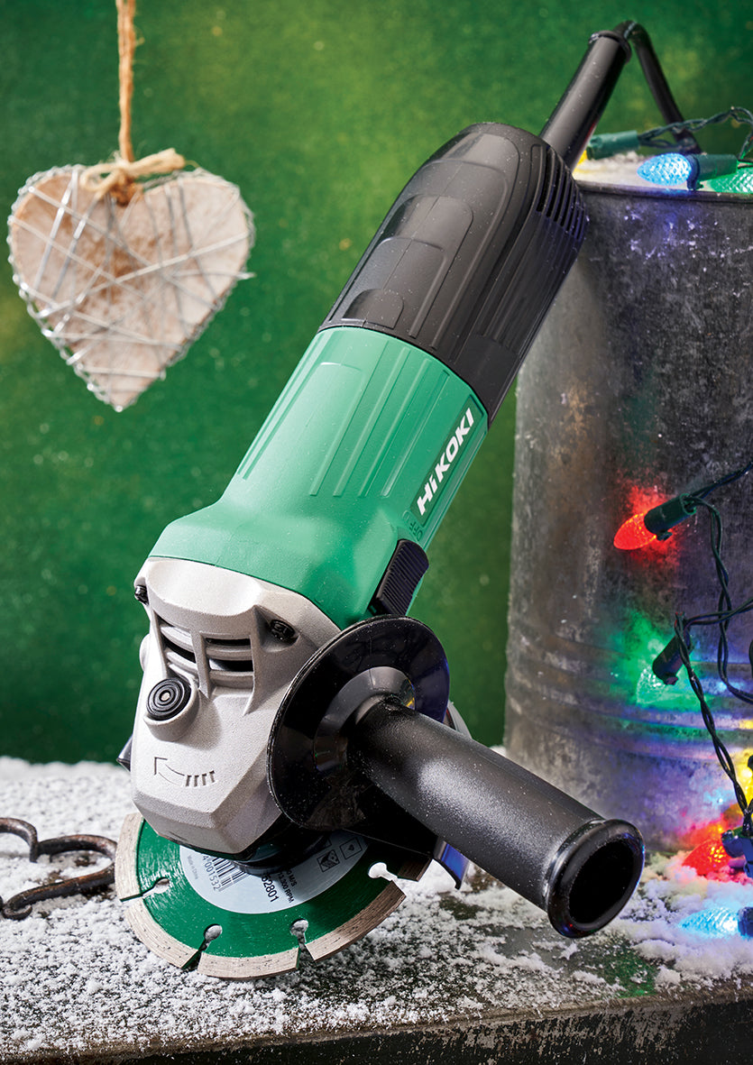 HiKOKI G12STX/J5 Angle Grinder 115mm 600W 240V + FREE Diamond Blade