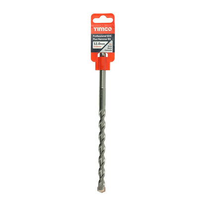 TIMCO Pro SDS Plus Hammer Bits (PGM) 12.0 x 210 Pack 1