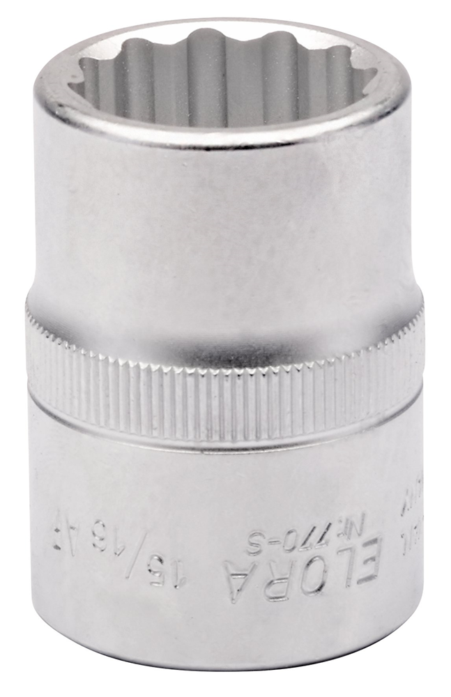 Draper 15/16AF BI-HEX SOCKET 3/4DR 00468 3/4" Sq. Dr. AF Bi-Hexagon Sockets