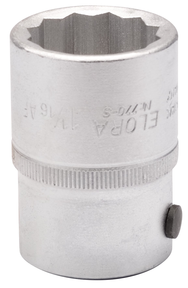 Draper 1.1/16AF BI-HEX SOCKET 3/4DR 00484 3/4" Sq. Dr. AF Bi-Hexagon Sockets