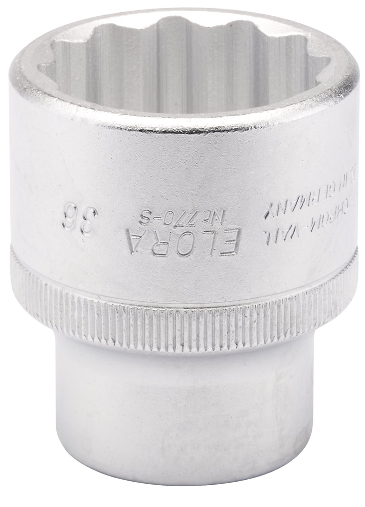 Draper 36MM BI-HEX SOCKET 3/4DRIVE 00799 3/4" Sq. Dr. Metric Bi-Hexagon Sockets