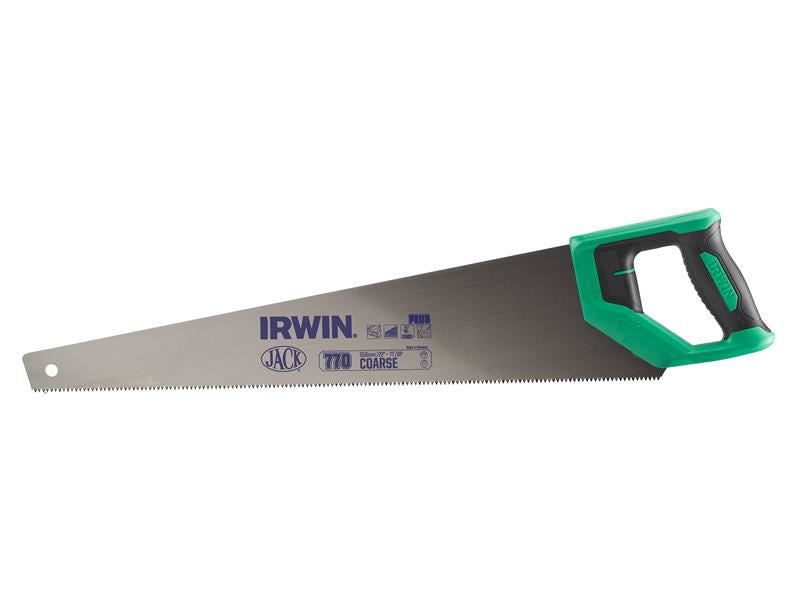 Irwin 10505211 770UHP Coarse Hardpoint Handsaw Soft Grip 550mm (22in) 7 TPI