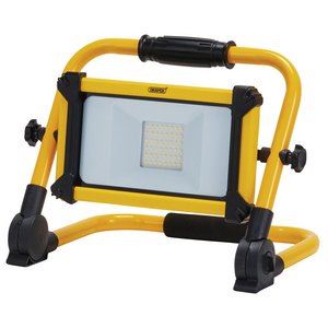 Draper 10W 1100LM FOLDING SITELIGHT 03182 230V Rechargeable Folding Site Light, 10W, 1100 Lumens