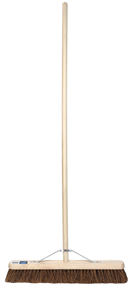 Draper 600MM STIFF BASS. BROOM COMP. 01089 Stiff Bassine Broom (600mm)