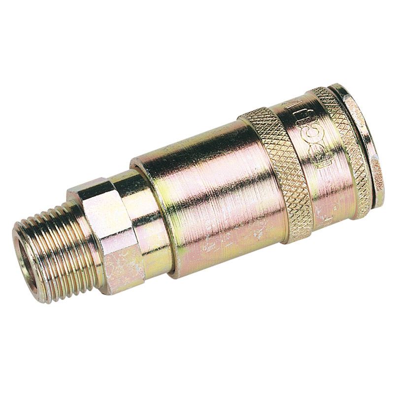 Draper VERTEX COUPLING BODY 3/8M 51408 PCL Vertex Slim Air Line Couplings (sold loose)