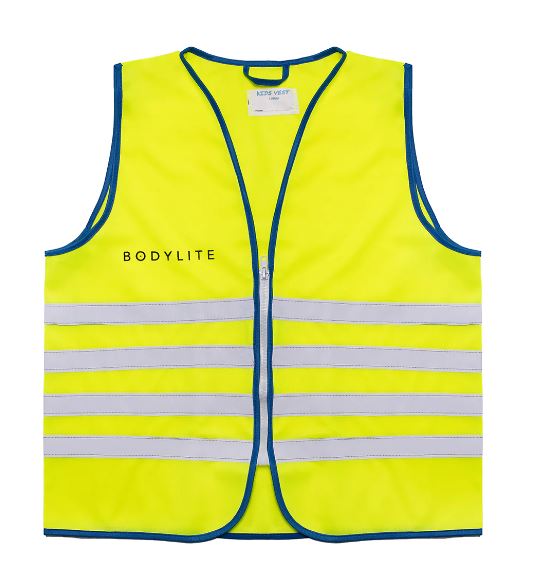 Bodylite Kids Reflective Vest - Small - Neon Yellow