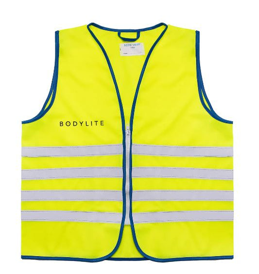 Bodylite Kids Reflective Vest - Large - Neon Yellow