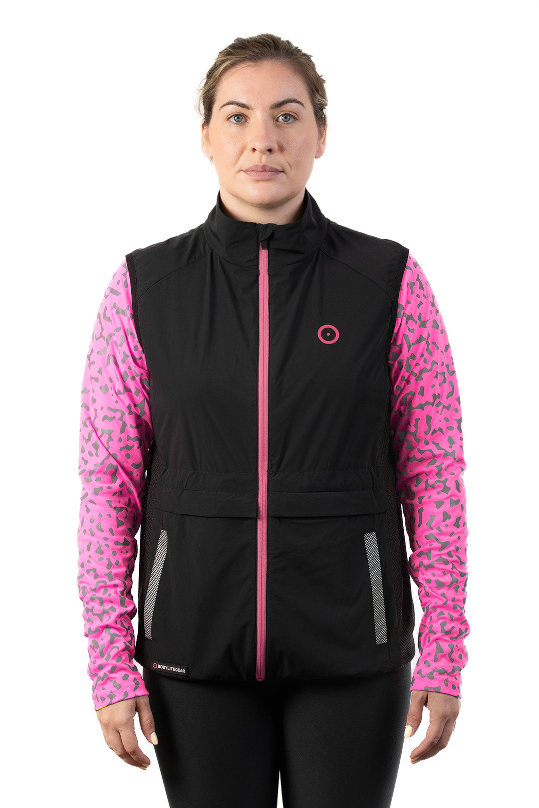 Bodylite NightVision Gilet - Small - Neon Pink