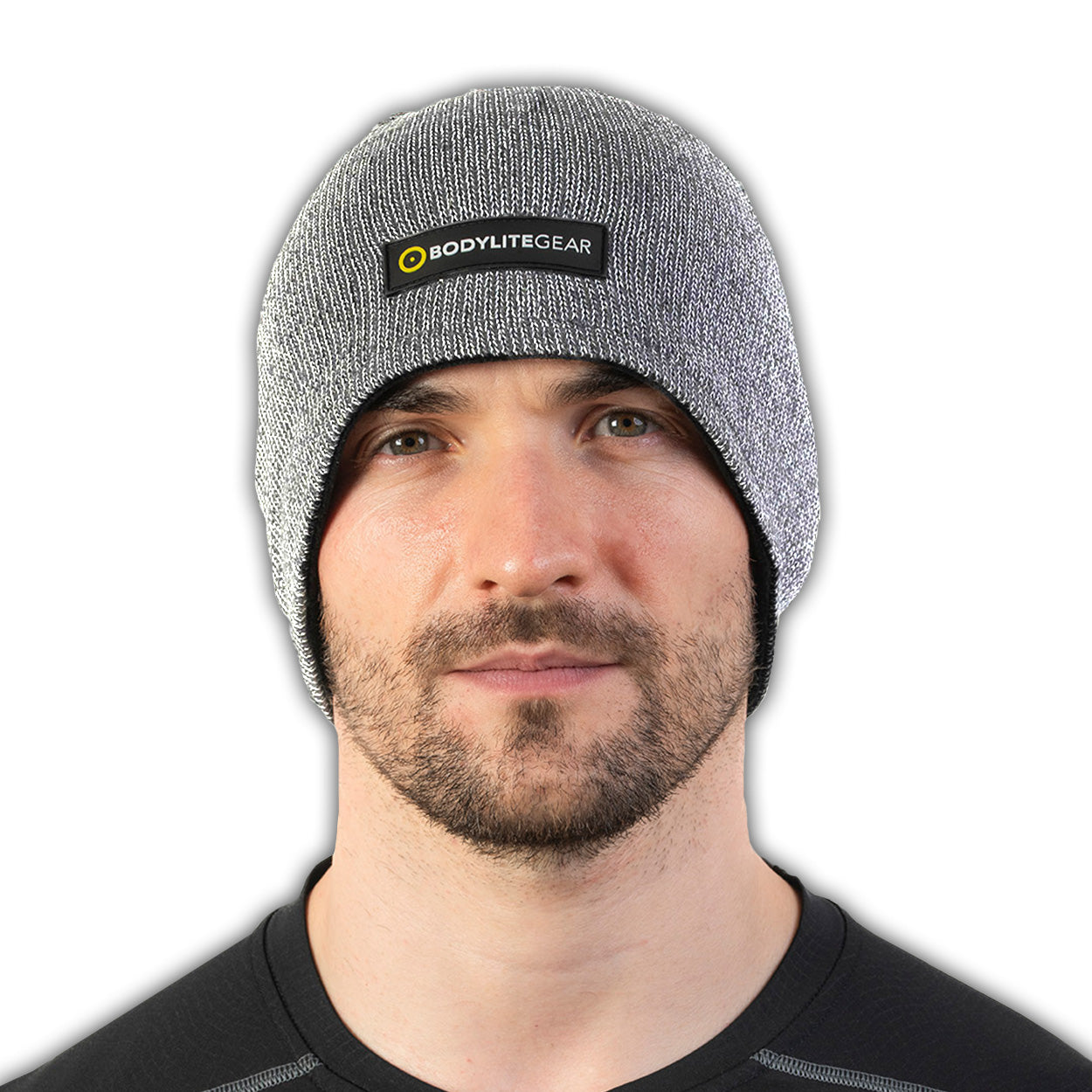 Bodylite Reflective Beanie - OSFA - Black