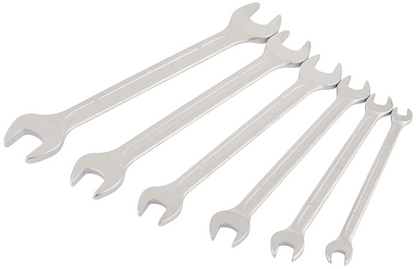 Draper 6-17MM DOE SPANNER SET 01341 Long Metric Open End Spanner Set (6 Piece)