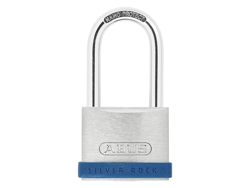 ABUS 80880 40mm Silver Rock� 5 Padlock Long Shackle 40mm Keyed Alike