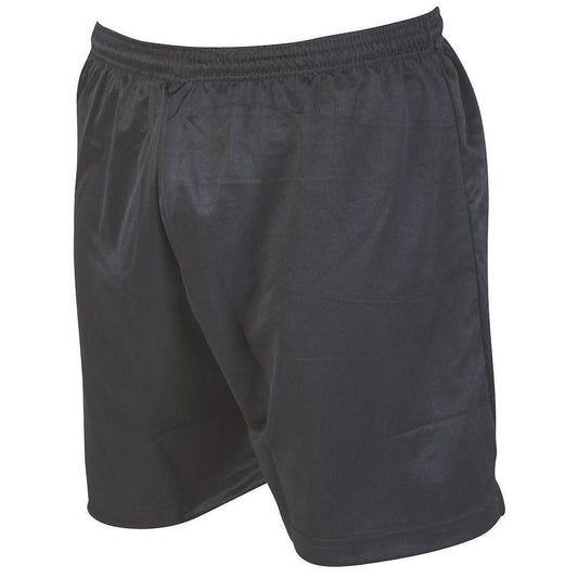 Precision Micro-stripe Football Shorts Adult Black S 30-32"