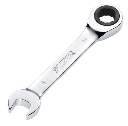 Draper 9MM STUBBY RATCHETING SPANNER 27851 27851 HI-TORQÂ® Metric Stubby Ratchet Combination Spanner