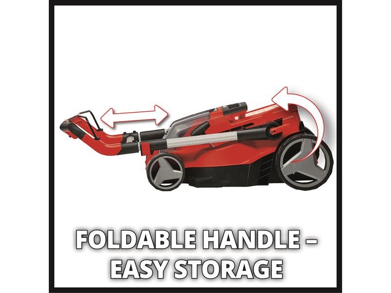 EIN RASARRO 36/38 Power X-Change Mower 36V 2 x 4.0Ah Li-ion