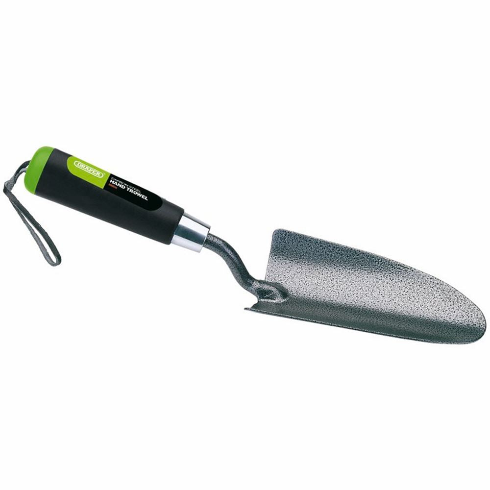 88806 Draper Carbon Steel Heavy Duty Hand Trowel GCHT/I Trowels and Scoops Professional Trade DIY Workshop Garage Use