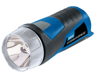 Draper 10.8V LI MINI TORCH SF (BARE) 02341 10.8V Power Interchange LED Torch, 1W, 90 Lumens (Sold Bare)