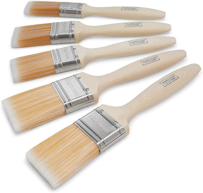 For The Trade Fine Tip Flat Brushes - 5 Pack | Decorating Tools, Paint Brushes, Rollers & Accessories